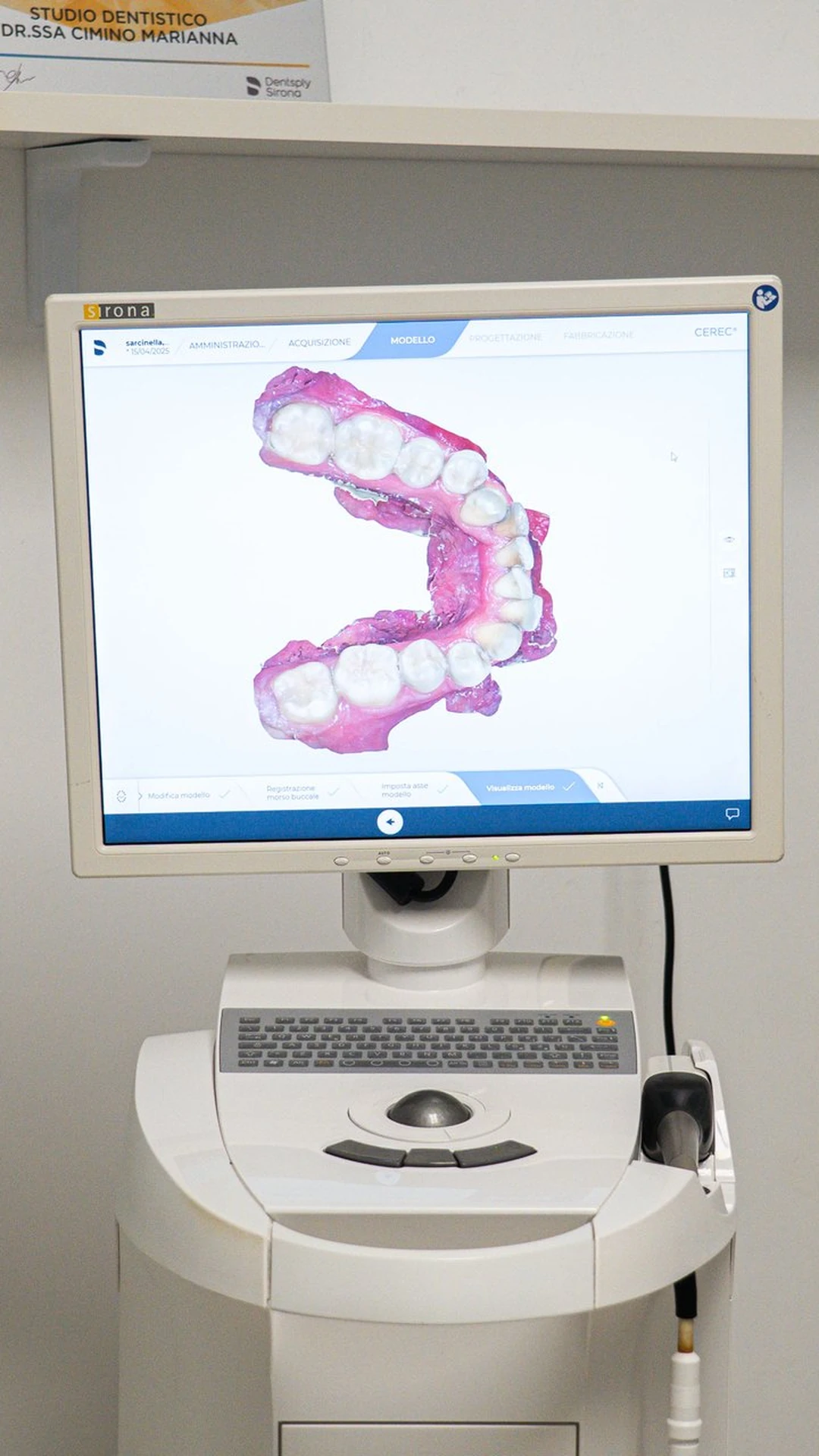 Tecnologia CAD/CAM CEREC Dentsply Sirona CM Dental